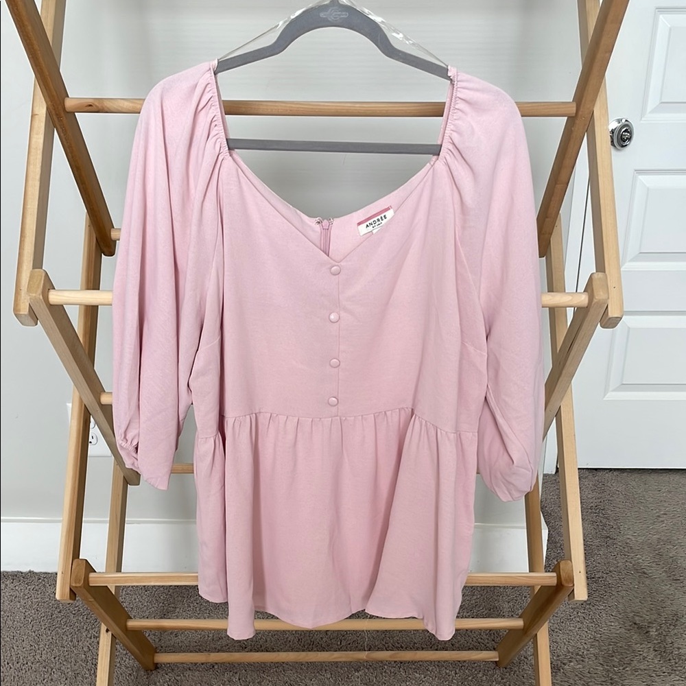 Pink Women's Top